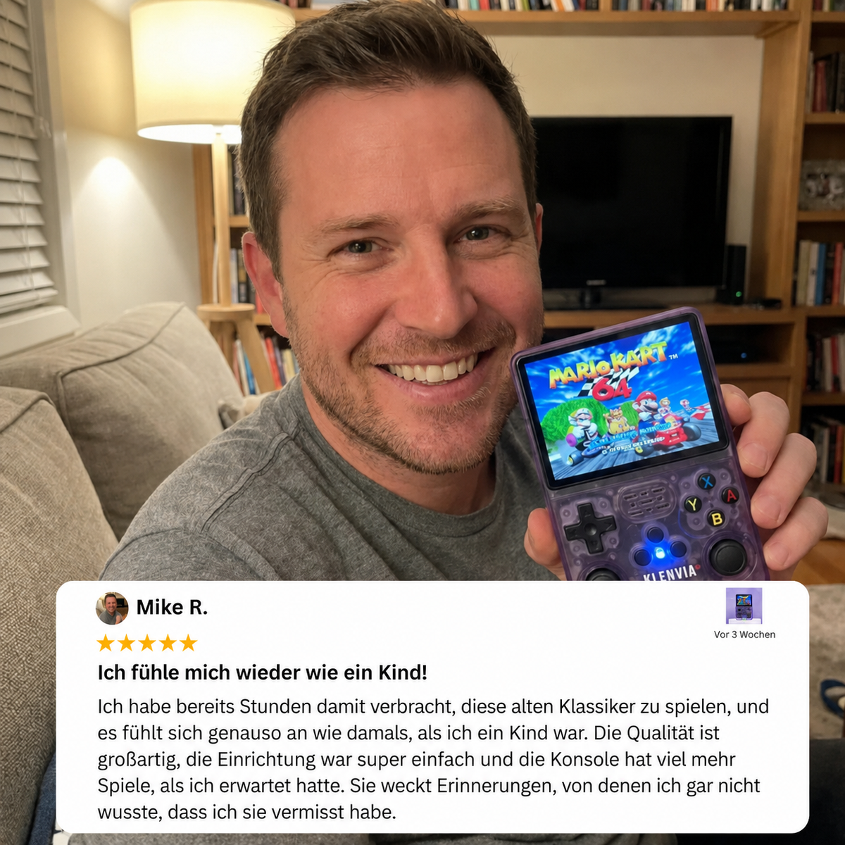 RetroPlay One – Retro-Spielekonsole