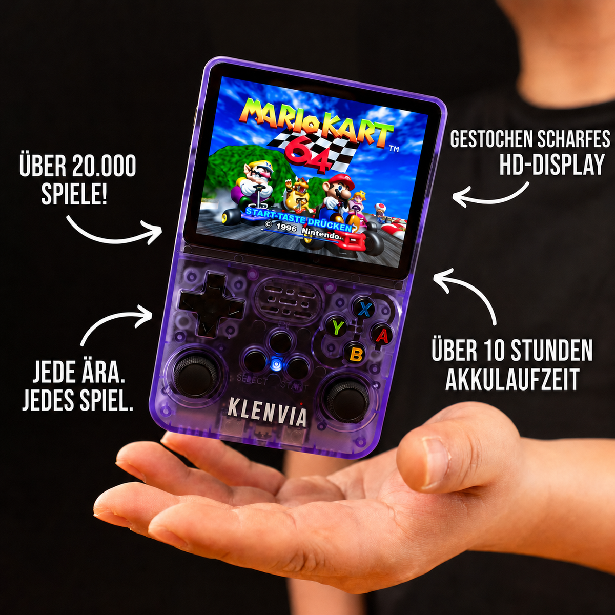 RetroPlay One – Retro-Spielekonsole
